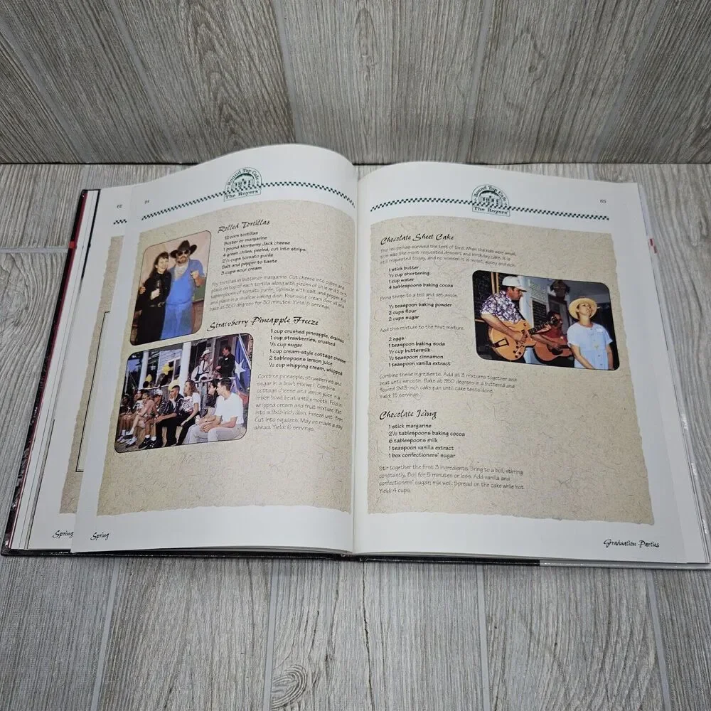 1995 Signed First‎ Edition Royers' Round Top Cafe Cookbook Karen & Bud Royer
